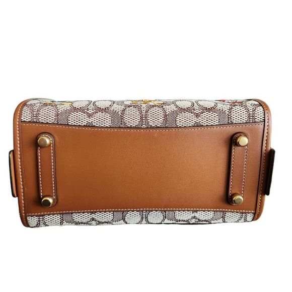 DISNEY X Coach Rogue 25 Bag In Signature Textile Jacquard With Mickey Mouse And - Picture 6 of 9